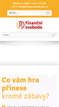 Mobile Screenshot of financnisvoboda.cz